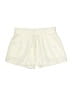 Sis Sis 100% Polyester Solid Ivory Shorts Size M - photo 2