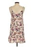 Roxy 100% Viscose Floral Ivory Casual Dress Size S - photo 2