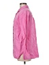 Athleta 100% Linen Solid Pink Long Sleeve Button-Down Shirt Size M - photo 5
