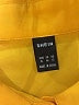 Shein 100% Polyester Yellow 3/4 Sleeve Blouse Size 12 - photo 7