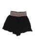 Ya Los Angeles Chevron-herringbone Black Shorts Size S - photo 2