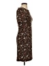 Lands' End Animal Print Brown Cocktail Dress Size 0 - photo 4