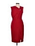 Jason Wu Solid Red Cocktail Dress Size 10 - photo 1