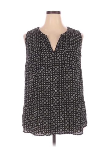 Worthington Sleeveless Blouse (view 1)
