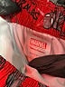 Marvel by Hanna Andersson 100% Polyester Paisley Red Board Shorts Size 12 - photo 3