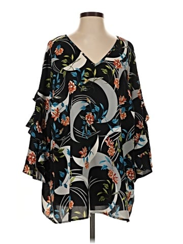 Alfani 3/4 Sleeve Blouse (view 1)