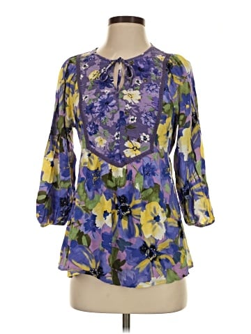 Figueroa & Flower 3/4 Sleeve Blouse (view 1)