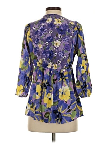Figueroa & Flower 3/4 Sleeve Blouse (view 2)
