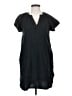 Universal Thread 100% Cotton Black Casual Dress Size XS - photo 1
