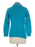 Chico's 100% Cotton Teal Pullover Sweater Size Med (1) - photo 2