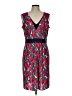 Tory Burch Print Red Cocktail Dress Size L - photo 1