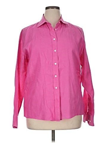 Lands' End Long Sleeve Button-Down Shirt (view 1)