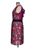 Tory Burch Print Red Cocktail Dress Size L - photo 5