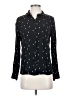 Rails Polka Dots Black Long Sleeve Blouse Size S - photo 1