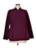 Lane Bryant Burgundy Jacket Size 16 - photo 1