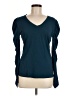 Bobi 100% Cotton Teal 3/4 Sleeve Top Size M - photo 1