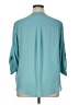 Torrid 100% Polyester Teal 3/4 Sleeve Blouse Size 1X Plus (1) - photo 2