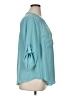 Torrid 100% Polyester Teal 3/4 Sleeve Blouse Size 1X Plus (1) - photo 4