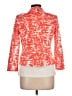 Aqua Print Red Blazer Size L - photo 2