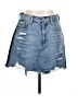 Umgee 100% Cotton Blue Denim Skirt Size L - photo 1