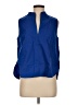 Odeeh Blue Sleeveless Blouse Size M (estimated) - photo 1