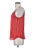 Express 100% Polyester Stripes Red Sleeveless Top Size S - photo 5
