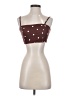 Topshop 100% Viscose Brown Tank Top Size 2 - photo 1