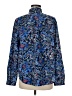 C. Wonder 100% Polyester Paisley Blue Long Sleeve Blouse Size 8 - photo 2