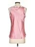 Dialogue 100% Polyester Pink Sleeveless Blouse Size S - photo 2