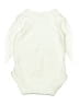 Carter's Ivory Long Sleeve Onesie 0-3 MO / 3 MO - photo 2
