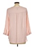 Gap Outlet 100% Polyester Pink 3/4 Sleeve Blouse Size L - photo 2
