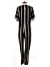 Beachgold 100% Rayon Stripes Black Jumpsuit Size S - photo 2