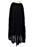 Goa Solid Black Casual Skirt Size Sm (T1) - photo 2