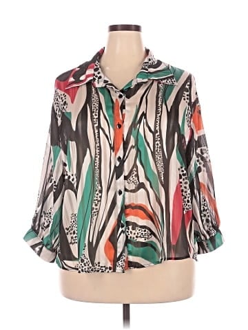 CQ by CQ 3/4 Sleeve Blouse (view 1)