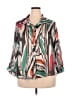 CQ by CQ 100% Polyester Green 3/4 Sleeve Blouse Size XXL - photo 1