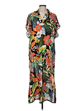 plus size cute dresses High-Slit Chiffon Plus Size Bridesmaid Dress with Long Sleeves and Waist Pleating main image 1
