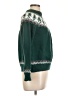Unbranded 100% Polyester Green Pullover Sweater Size L - photo 4