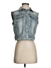 Versona 100% Cotton Blue Denim Vest Size S - photo 1