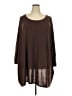 Zenana Outfitters Brown Poncho Size 2X - photo 1