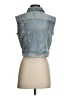Versona 100% Cotton Blue Denim Vest Size S - photo 2