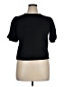 DAZY Black Short Sleeve Top Size XL - photo 1