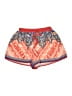 Jealous Tomato 100% Polyester Paisley Red Shorts Size S - photo 1