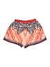 Jealous Tomato 100% Polyester Paisley Red Shorts Size S - photo 2
