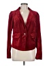 By Anthropologie Red Blazer Size Med Petite - photo 1