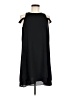 BCBGMAXAZRIA 100% Polyester Solid Black Cocktail Dress Size M - photo 1