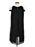 BCBGMAXAZRIA 100% Polyester Solid Black Cocktail Dress Size M - photo 2