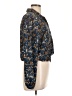 Drew 100% Polyester Floral Blue Long Sleeve Blouse Size L - photo 4