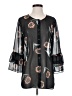 CAbi 100% Polyester Black 3/4 Sleeve Blouse Size S - photo 1
