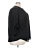 Torrid 100% Polyester Black 3/4 Sleeve Blouse Size 3X Plus (3) - photo 4