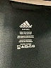Adidas 100% Polyester Black Track Jacket Size 10 - 12 - photo 3